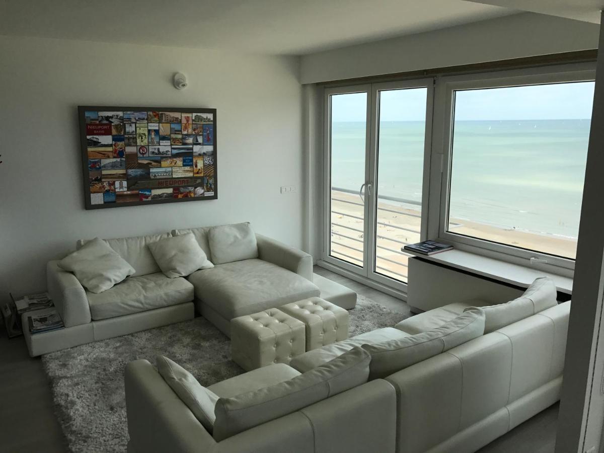 White Sea/Sun/Sky Dreams 4 Six @ Nieuwpoort Apartment Ngoại thất bức ảnh